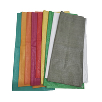 Sacs tissés en PP en gros 25kg 50kg, sacs d'emballage en polypropylène avec logo personnalisé pour riz, farine, maïs, aliments pour animaux, approvisionnement en vrac
