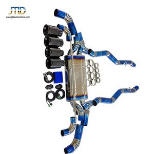 Échappement arrière en titane JTLD pour <span class=keywords><strong>BMW</strong></span> Série <span class=keywords><strong>M</strong></span> <span class=keywords><strong>F90</strong></span> M5 S63 4.4t Échappement à soupapes Échappement électrique Tuyaux d'échappement - Product Image 6