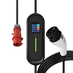 Cargador Portátil para Vehículos Eléctricos JIKAI <span class=keywords><strong>Tipo</strong></span> <span class=keywords><strong>2</strong></span> AC 11kW 380V con Protección IP65 y <span class=keywords><strong>Cable</strong></span> de TPU de 5m - Product Image 1