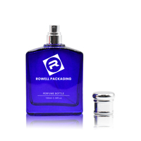 Flacon de parfum de luxe OEM, flacon de parfum en verre vide, design personnalisé, logo et couleur sur mesure