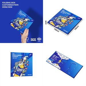 Cajas de Embalaje Personalizadas al por Mayor para Medallas/Tarjetas de Membresía, <span class=keywords><strong>Caja</strong></span> de Embalaje de Cartón Rígido, Cajas de Regalo Magnéticas de Papel - Product Image 1