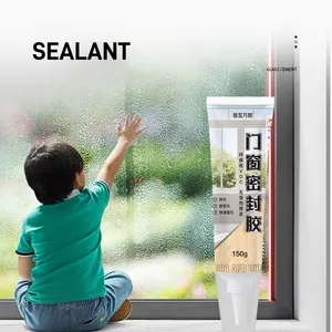 White Waterproof Modified Silane Sealant For Window Door Bathroom Wash Basin Bathtub And Gaps