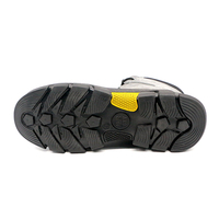 Bottes de sécurité mi-montantes MAXITOUGH personnalisables avec logo, en daim, résistantes à la perforation, avec embout en acier, confort toutes saisons, unisexe