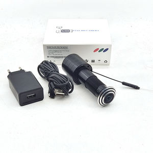 H.265 1080 dahili mikrofon P 3MP HD balıkgözü Mini Peephole kapı Wifi kamera P2P iki yönlü ses ağ CCTV için güvenlik göz deliği - Product Image 6