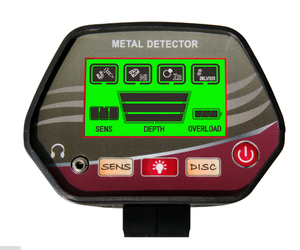 Tianxun 공장 공급 장거리 금속 탐지기 MD-4072 보물 찾기 장치 금 금속 탐지기 판매 LCD 디스플레이 중국 - Product Image 2