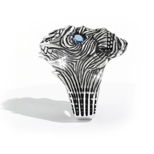 Anello Punk Teschio da Uomo, Stile Gotico, Gioiello Audace, Anello Biker in Lega, Accessorio per Uso Quotidiano - Product Image 2