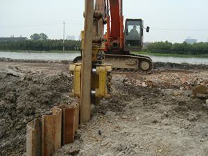 Trilblok, Stapel Driver, Graafmachine Gemonteerd Kant Grip Vibratoy Hamer - Product Image 3