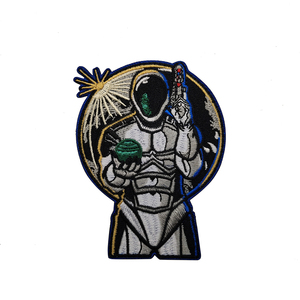 Biên Giới cuối cùng 100% thêu siêu nhân trong không gian Phi Hành Gia không gian vá thêu vải sticker cho túi hat DIY may - Product Image 6