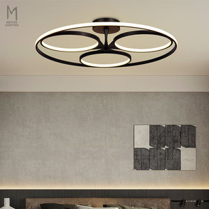 Đương Đại Tối Giản Sang Trọng Vòng Tròn Globe Vàng Nhẫn Treo Đèn Chùm Led Pendant Lights - Product Image 6