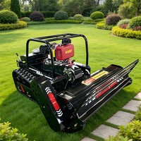 Nouvelle Arrivée Tondeuse Robotisée Mini Ferme à Fléaux 800mm 1000mm 1200mm RC Diesel sur Chenilles pour la Coupe de l'Herbe