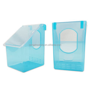 אביזרי אספקה ליונים, עופות ושליו YYB LMB06, מתקן האכלה מפלסטיק עם חור אחד לכלוב - Product Image 1