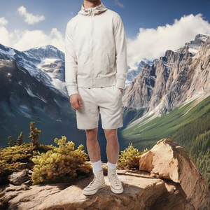Sudadera con Capucha y Cremallera de Diseño Moderno y Calidad Premium para Hombre, Sudadera Informal Tejida de Invierno, 100% Algodón, Transpirable, con Bolsillo Impermeable - Product Image 2