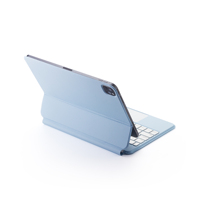 Clavier sans fil détachable magnétique rétroéclairé RGB avec pavé tactile pour iPad Pro 11 pouces 2024