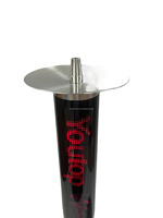 Chicha Narguilé en Acier Inoxydable 304 avec Affichage Numérique LED Personnalisable et Logo Unique – Design Premium