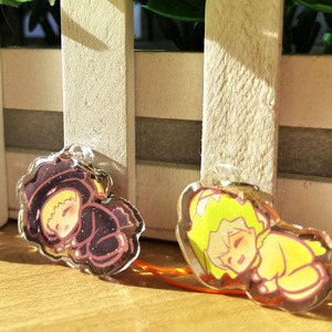 Nhà Máy Made Acrylic Điện Thoại Quyến Rũ Anime Epoxy Acrylic Dây Đeo Điện Thoại Acrylic Phụ Kiện Điện Thoại - Product Image 2