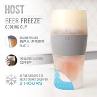 Verres à bière, mugs à bière isothermes, ensemble de verres à bière congelables, verres à bière isolés pour garder vos boissons fraîches