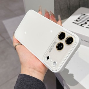 เคสโทรศัพท์ Senyork macaron กระจกนิรภัยแบบมันเงา สำหรับ iPhone 17 pro max 16 15 สีลูกกวาด พร้อมกรอบป้องกันกล้อง จากโรงงาน - Product Image 5