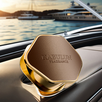Désodorisant personnalisé pour voitures Diffuseur d'arômes moderne et luxueux avec parfum solide Diffuseur de parfums pour climatiseurs de voitures en boîte