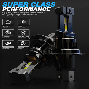 Sistema di Illuminazione LED Alogeno Super Potente 70W, Dimensioni Mini, 7000LM, Faro Anteriore e Luce <span class=keywords><strong>Fendinebbia</strong></span> per Auto, 6000K, Universale per Veicoli - Product Image 4