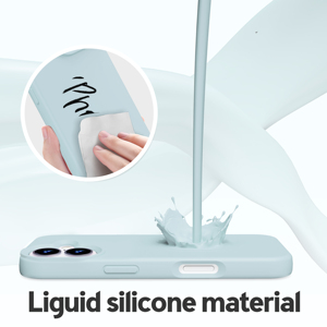 Funda de Silicona Premium <span class=keywords><strong>para</strong></span> Teléfono 15, Resistente a Golpes, Impermeable, Suave y Resistente a Arañazos, con <span class=keywords><strong>Forro</strong></span> de Microfibra Ultrafino - Product Image 6