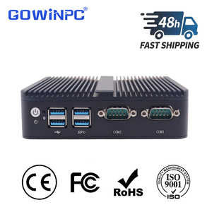 คอมพิวเตอร์อุตสาหกรรมไร้พัดลม พร้อมโปรเซสเซอร์ Intel J4125 พอร์ต LAN กิกะบิตคู่ ตัวเครื่องอะลูมิเนียม สำหรับสภาพแวดล้อมที่รุนแรง - Product Image 4