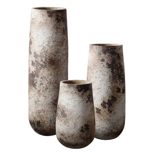 <span class=keywords><strong>Vaso</strong></span> Alto in <span class=keywords><strong>Ceramica</strong></span> Opaca Stile Retrò Shabby Chic Decorazione Casa <span class=keywords><strong>Grande</strong></span> <span class=keywords><strong>Vaso</strong></span> da Terra Antico Rustico - Product Image 6