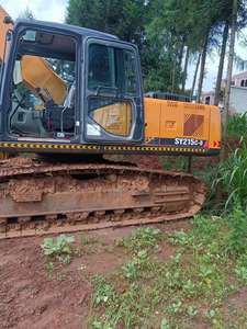 Marque chinoise d'occasion sany 215c-9 pas cher en chine, pelle sur chenilles bonne apparence propre avec haute qualité - Product Image 3