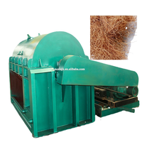Machine de défibération de coques de noix de coco de haute qualité / Extracteur de fibres de palmier de noix de coco / Machine d'extraction de fibres de coco