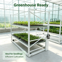 Promotion : Grand rack de culture vertical modulaire commercial, unité d'étagères de culture multi-étages pour légumes, herbes et fleurs