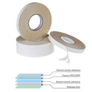 크라운 경제적인 도매 방수 뜨거운 용해 두 배 편들어진 아크릴 포장 테이프 - Product Image 2