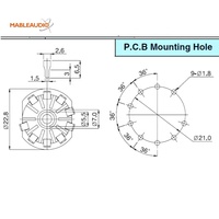Mable Audio VT9-PT Profesyonel Amplifikatör Belton PC Montajlı Noval Soket 12AX7 12AU7 12AT7 EL84 5751 6CA4