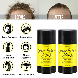 Cera para el Cabello en Barra de 50g, Control del Frizz, Suavizante, Fijación Extra, Agrega Brillo, Cera para Peinar - Product Image 3