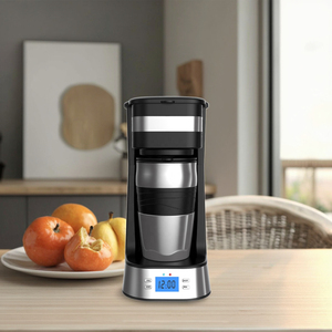 <span class=keywords><strong>Cafetière</strong></span> goutte à goutte 2 en 1 avec café moulu et dosette de café souple - Product Image 6
