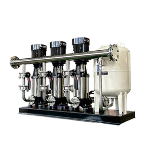 Pompe multi-étages en acier inoxydable à tension constante et fréquence variable pour l'alimentation en eau, équipement OEM à haute efficacité énergétique pour usage commercial - Product Image 1