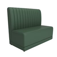 Style américain léger luxe café boutique restaurant canapé banquette commercial vintage pub salle à manger chaises ensemble de meubles