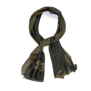 Bandeau de camouflage polyvalent Foulard de pêche en plein air Respirant Mesh Polyester Capacité pondérée Emballé dans un sac - Product Image 1