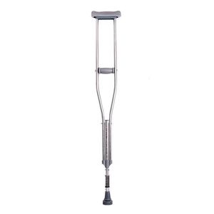 Muletas axilares de acero inoxidable con amortiguación de resorte para ancianos y personas con discapacidad, ayuda para caminar. - Product Image 2
