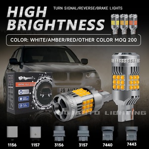 Lampadina <span class=keywords><strong>LED</strong></span> JG Personalizzabile T20 <span class=keywords><strong>P21w</strong></span> Canbus per Segnali, Freni e <span class=keywords><strong>Retromarcia</strong></span> 7440 7443 1156 1157, Luce di Svolta <span class=keywords><strong>P21w</strong></span> W21w - Product Image 6