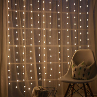Guirlande lumineuse LED multicolore effet craquelé avec boules en verre, fil de cuivre, à piles, pour décoration de fête et chambre à coucher
