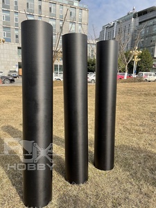 Fabricación de fábrica RJX Tubo grande 50mm 80mm 100mm 200mm 230mm 300mm 400mm Tubo redondo de fibra de carbono de gran diámetro - Product Image 6