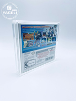 Boîte de jeu vidéo en acrylique pour Nintendo 3DS, boîte de jeu vidéo N64, étui de présentation en acrylique pour Nintendo Game Boy