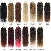 Extensions de cheveux tressés au crochet 3X River Locs 18 pouces, tendance Instagram, livraison rapide, faible MOQ, haute qualité pour les grossistes mondiaux