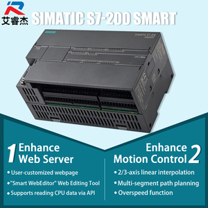 New Original Si-emens Plc Controller 6ES7288-1CR20-0AA1 SIMATIC S7-200 SMART CPU CR20s AC/DC/<b>RELAY</b> 12DI/8DO COMPACT CPU Module - Product Image 4