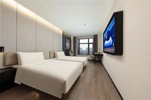 Set Completo <span class=keywords><strong>di</strong></span> Arredamento Economico per Hotel Business, Stile Minimalista in Melamina, Personalizzato per Camere Ospiti <span class=keywords><strong>di</strong></span> Holiday Inn - Product Image 4