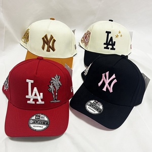 Nouvelles casquettes de baseball ajustées pour hommes, style mode, 5/6 panneaux, brodées sur mesure, de haute qualité, pour adultes, avec fermeture <span class=keywords><strong>snapback</strong></span>. - Product Image 6