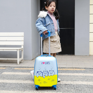 <span class=keywords><strong>กระเป๋าเดินทาง</strong></span>เด็กแบบล้อลากลายการ์ตูนอนิเมะสั่งทำจากโรงงาน - Product Image 2