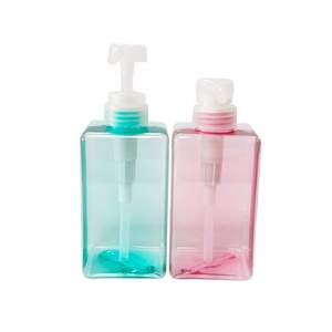 Biểu Tượng Tùy Chỉnh Màu Sắc <span class=keywords><strong>100Ml</strong></span> 200Ml 280Ml Bơm Báo Chí Nhựa HDPE Matte Cảm Ứng Mềm Mại Dầu Gội Đầu Và Điều Hòa Chai - Product Image 3