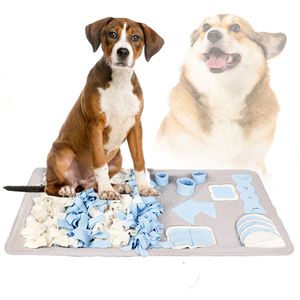 Alfombrilla Olfativa para Perros, Juguetes Interactivos de Rompecabezas para Comer Lentamente, Entrenamiento de Forrageo, Lavable a Máquina, Almohadillas Olfativas para Mascotas - Product Image 1