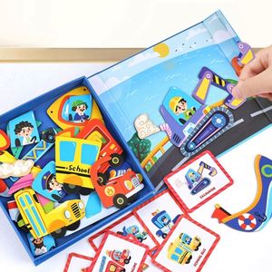 Juego de Emparejamiento de Profesiones de Princesas y Ayudantes Comunitarios, Libro de Rompecabezas Magnético de Vestir, Juguete Educativo de Papel con Dibujos Animados para Niños y Niñas - Product Image 3