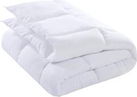 100% polyester microfibre couette pour famille Double taille couette couette cachemire coton remplissage brodé doux pour toutes les saisons